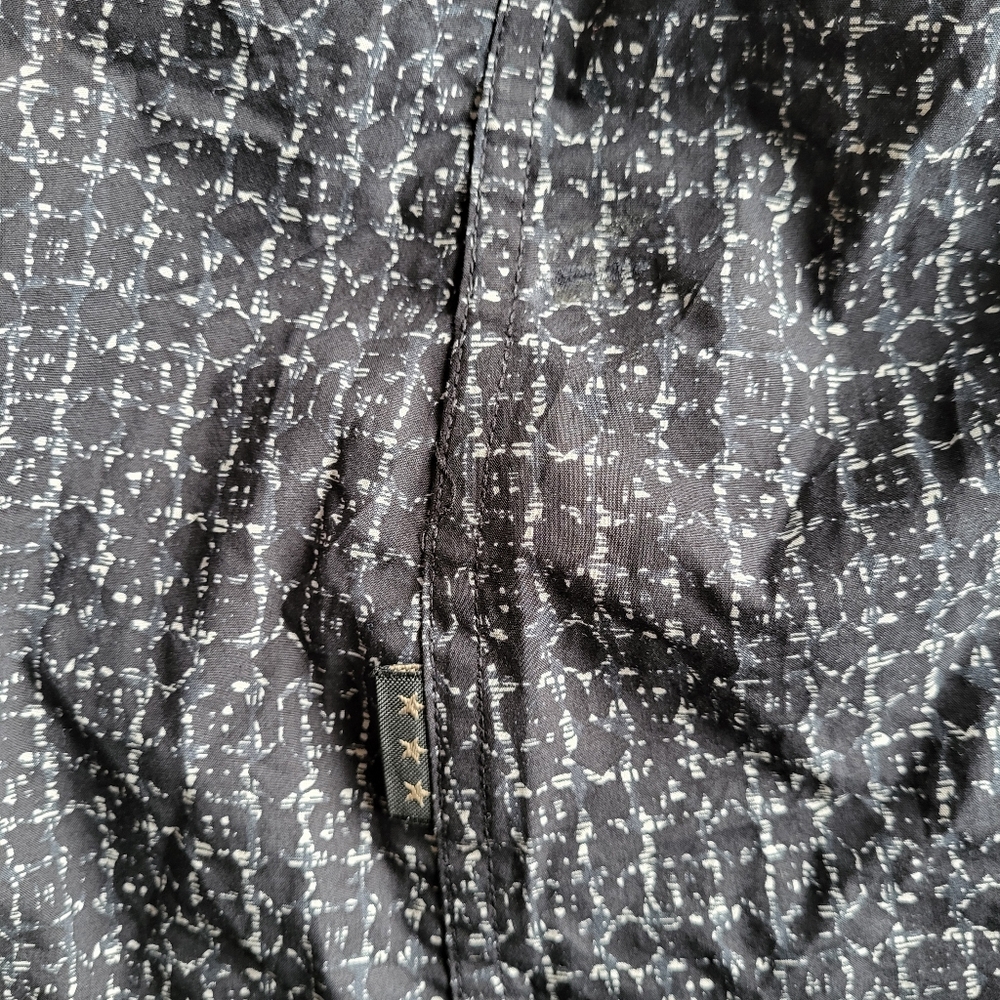 John Varvatos Patterned Button Down Cotton Shirt … - image 5